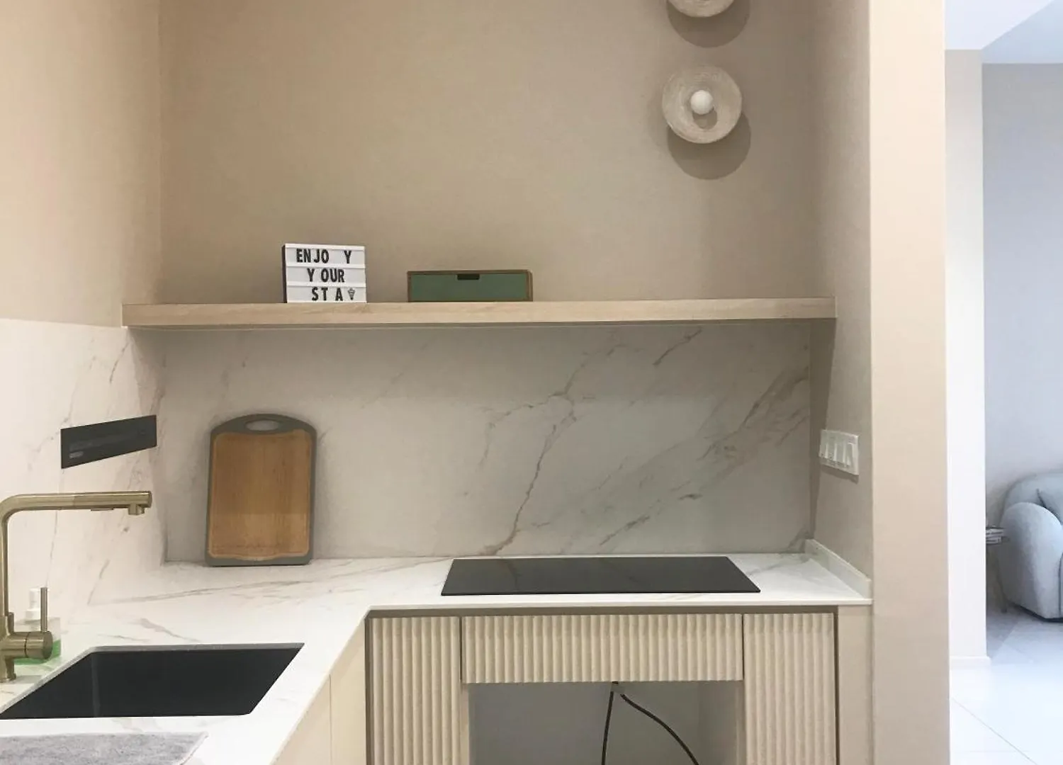 Designer Suites 2Br Apartment In Penang Near George Town Self Check-In Wifi Partial Seaview Jelutong Malasia