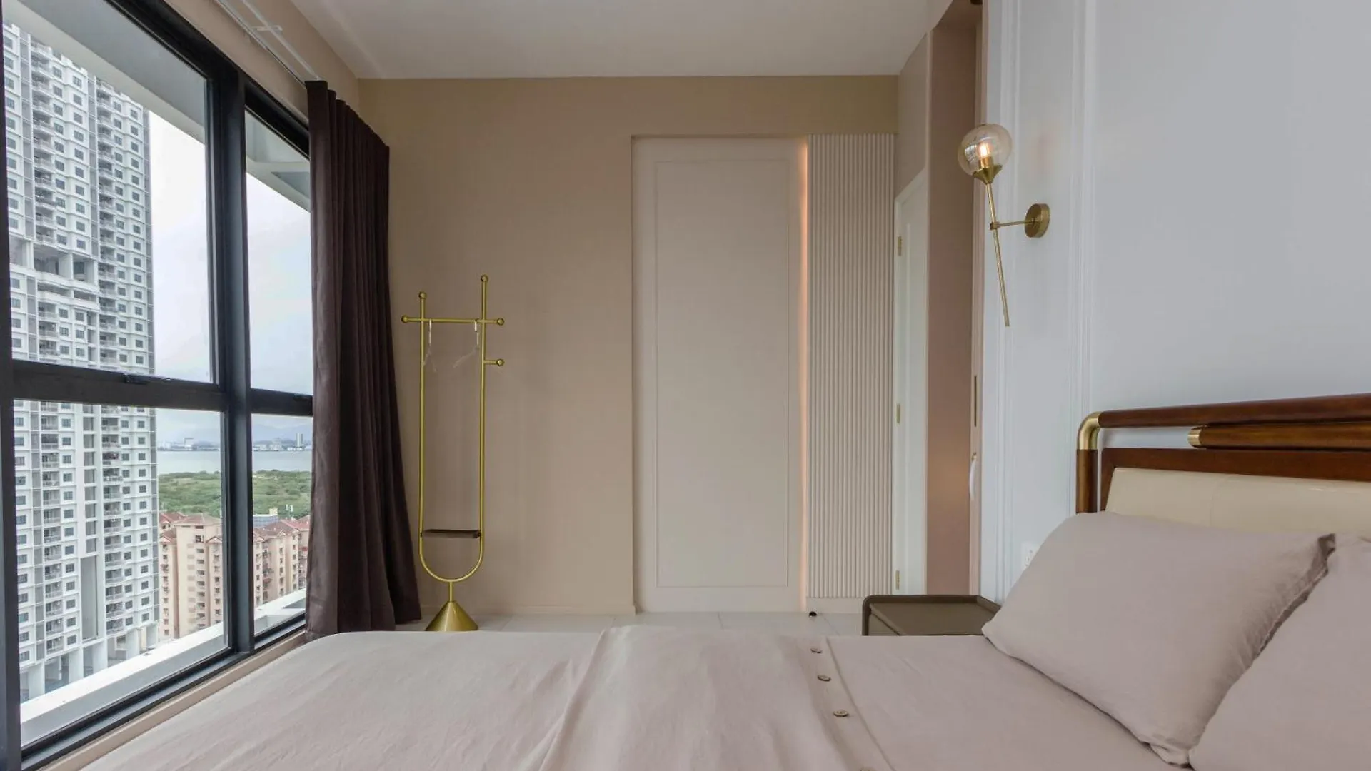 Designer Suites 2Br Apartment In Penang Near George Town Self Check-In Wifi Partial Seaview Jelutong Malasia